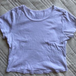 Brandy Melville white crop top